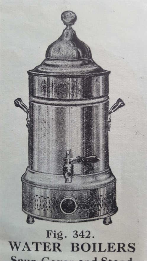 Fullers vintage water boiler